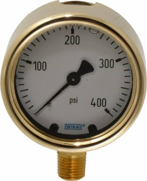 Pressure Gauge: 2-1/2