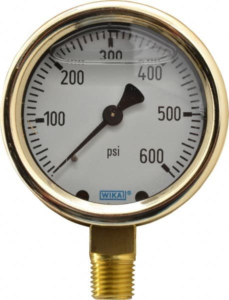 Pressure Gauge: 2-1/2