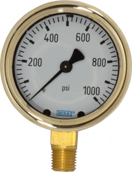 Pressure Gauge: 2-1/2