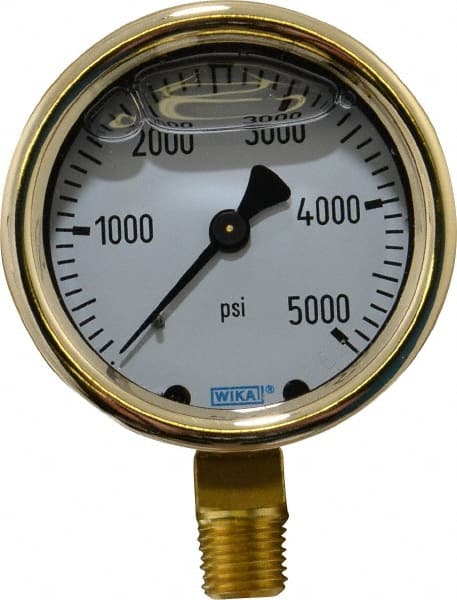 Pressure Gauge: 2-1/2