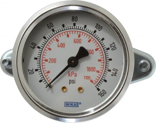 Pressure Gauge: 2-1/2