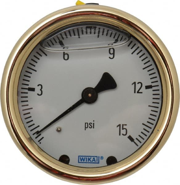 Pressure Gauge: 2-1/2