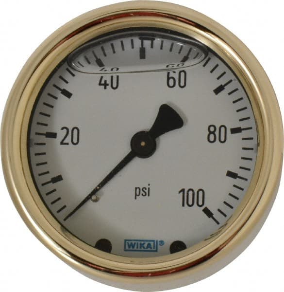 Pressure Gauge: 2-1/2