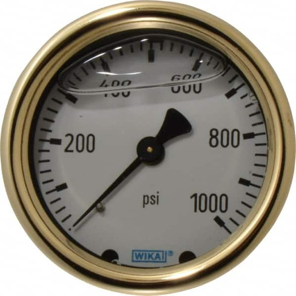 Pressure Gauge: 2-1/2