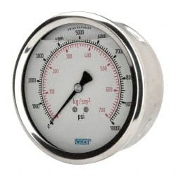 Pressure Gauge: 4