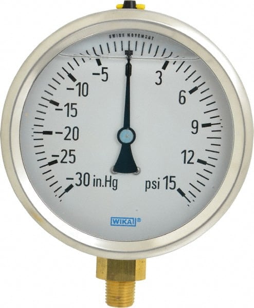 Pressure Gauge: 4