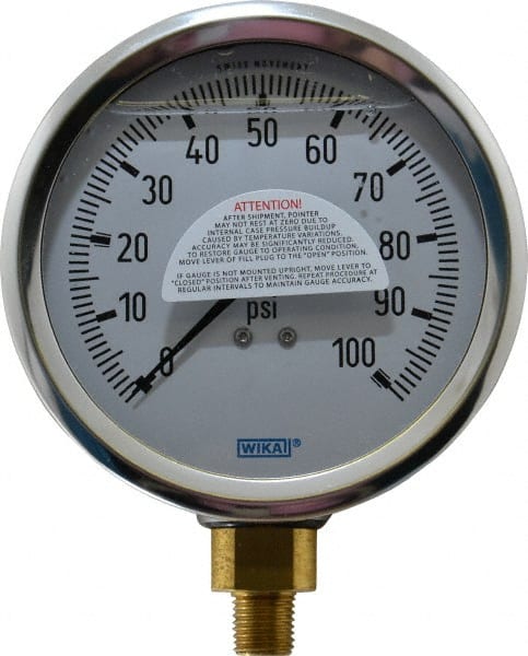 Pressure Gauge: 4