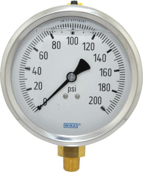 Pressure Gauge: 4