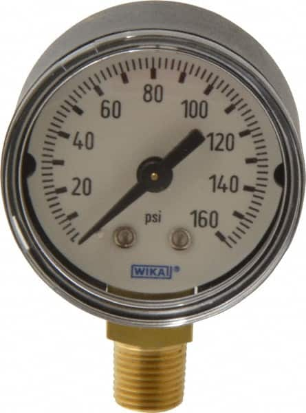 Pressure Gauge: 1-1/2