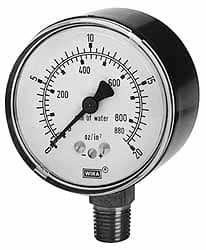 Pressure Gauge: 2-1/2