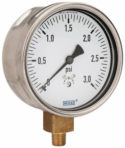 Pressure Gauge: 4