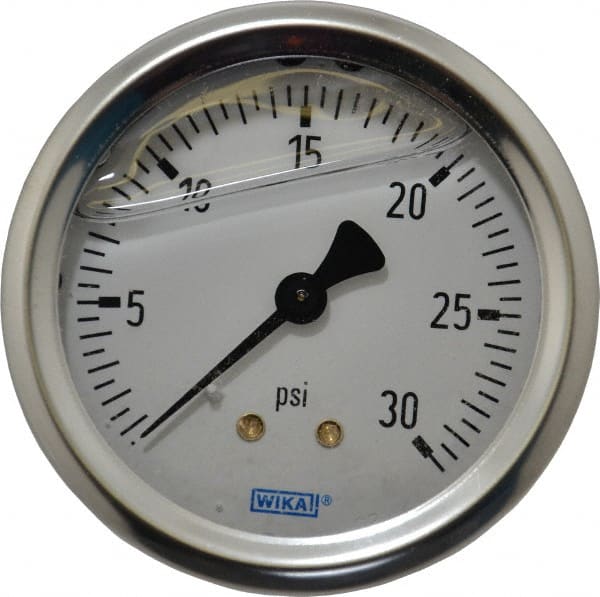 Pressure Gauge: 2-1/2