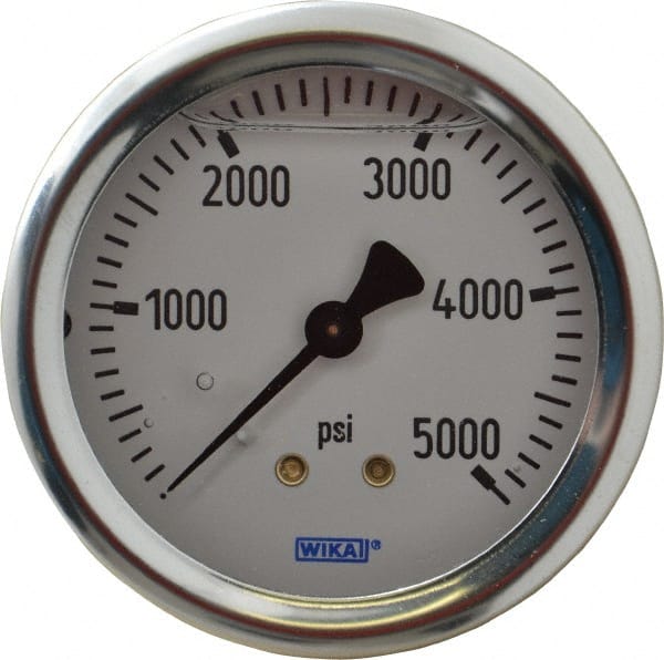 Pressure Gauge: 2-1/2