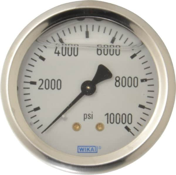 Pressure Gauge: 2-1/2