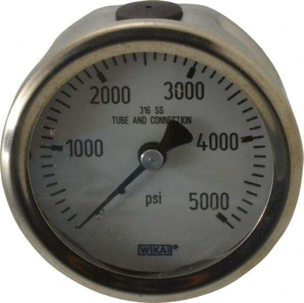 Pressure Gauge: 2-1/2