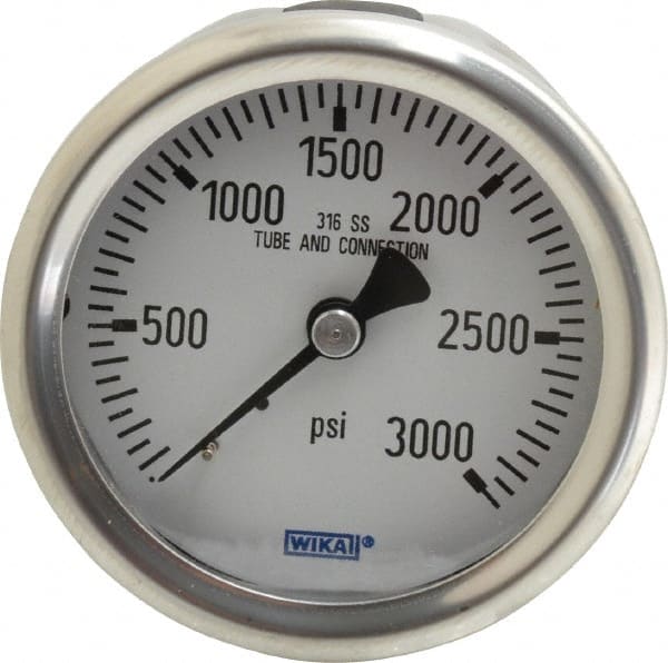 Pressure Gauge: 2-1/2