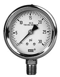 Pressure Gauge: 2-1/2