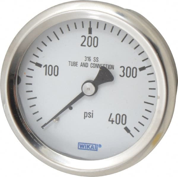 Pressure Gauge: 2-1/2