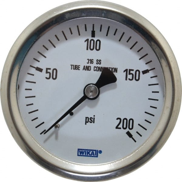 Pressure Gauge: 2-1/2