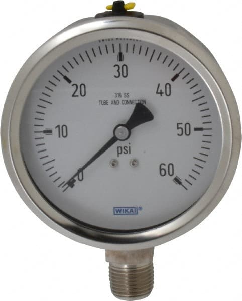 Pressure Gauge: 4