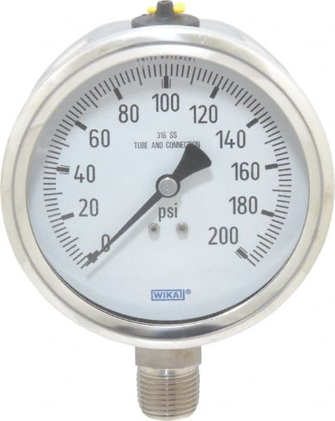 Pressure Gauge: 4