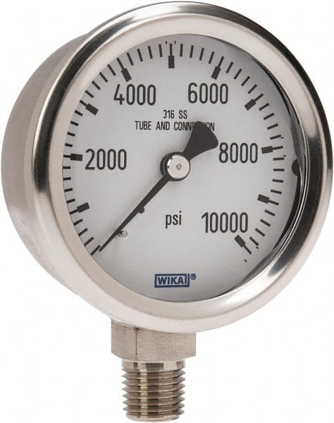 Pressure Gauge: 2-1/2