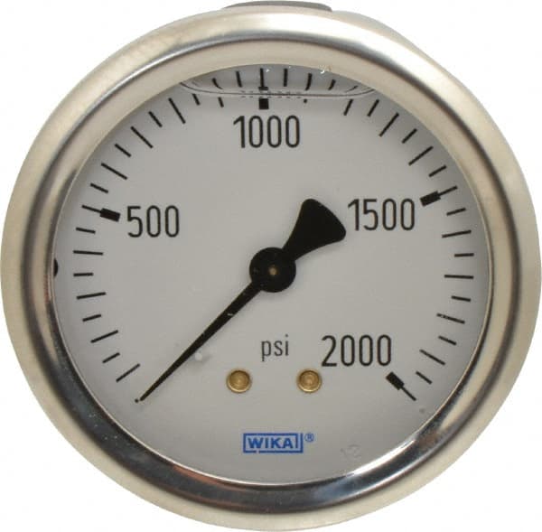 Pressure Gauge: 2-1/2