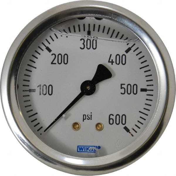 Pressure Gauge: 2-1/2