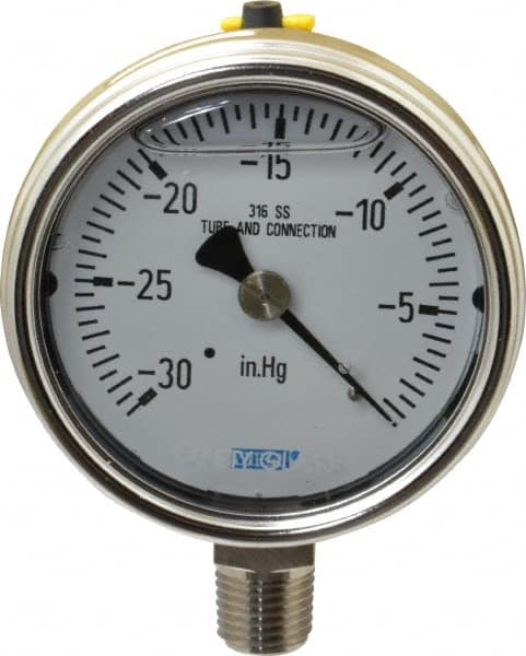 Pressure Gauge: 2-1/2