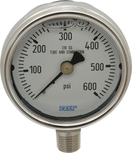 Pressure Gauge: 2-1/2