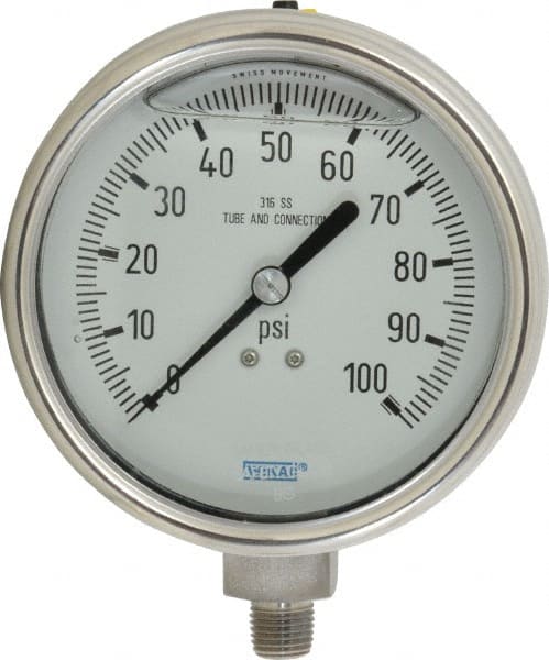 Pressure Gauge: 4