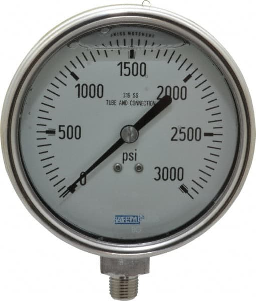 Pressure Gauge: 4