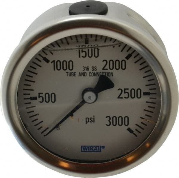 Pressure Gauge: 2-1/2