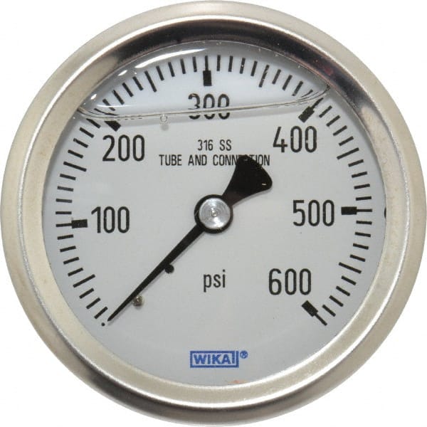 Pressure Gauge: 2-1/2