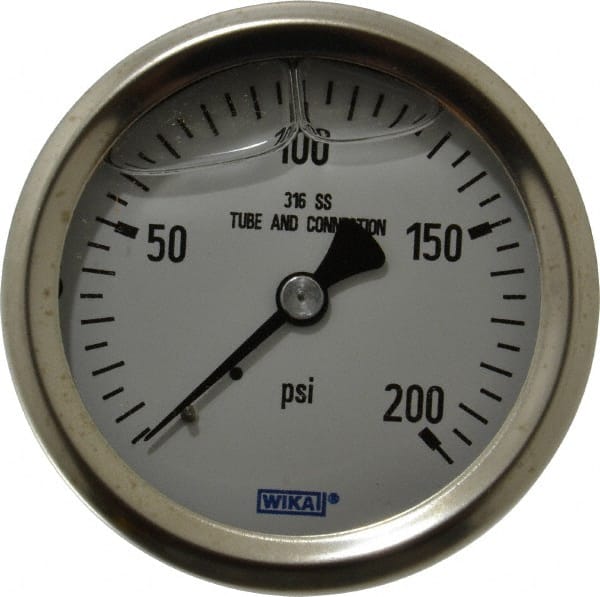 Pressure Gauge: 2-1/2