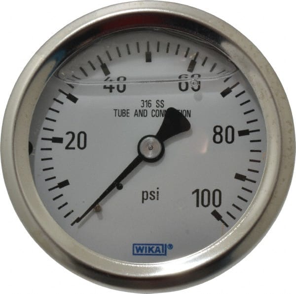 Pressure Gauge: 2-1/2