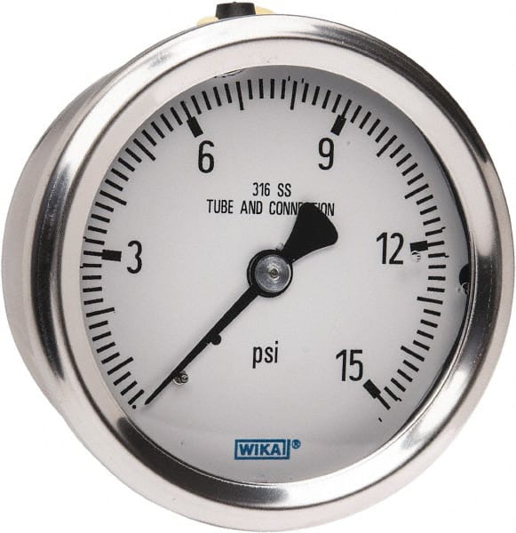 Pressure Gauge: 2-1/2