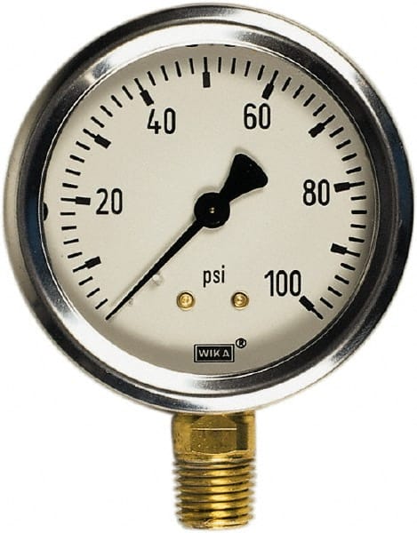 Pressure Gauge: 2-1/2