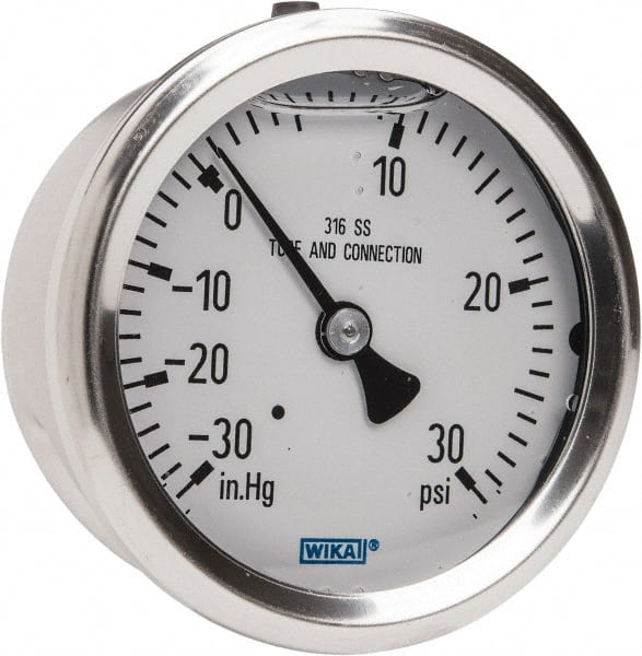 Pressure Gauge: 2-1/2