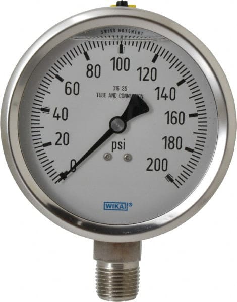 Pressure Gauge: 4