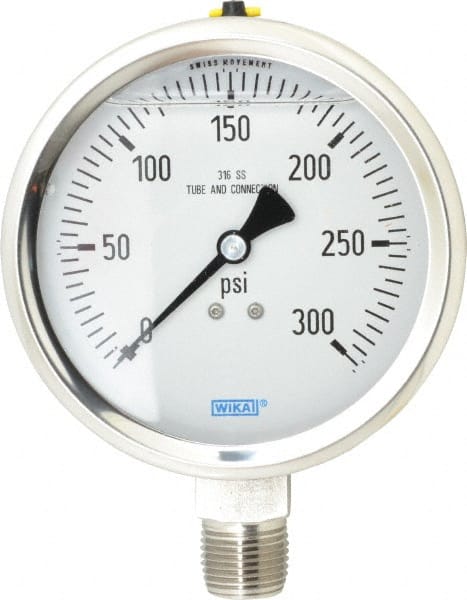 Pressure Gauge: 4