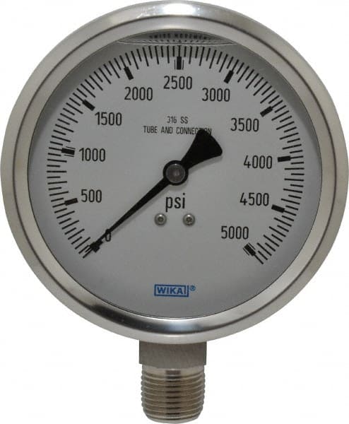 Pressure Gauge: 4