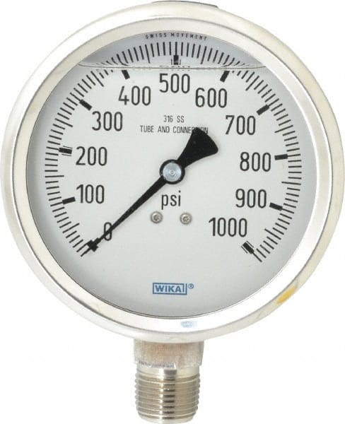 Pressure Gauge: 4