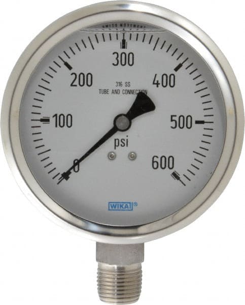 Pressure Gauge: 4