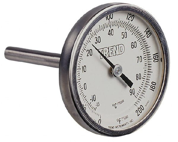 Bimetal Dial Thermometer: -100 to 150 ° MPN:20025A001G2