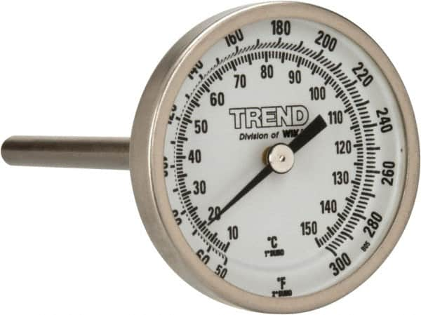 Bimetal Dial Thermometer: 50 to 300 ° MPN:20040A008G2