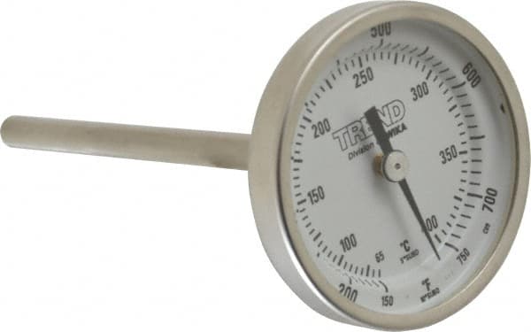 Bimetal Dial Thermometer: 150 to 750 ° MPN:20040A011G2