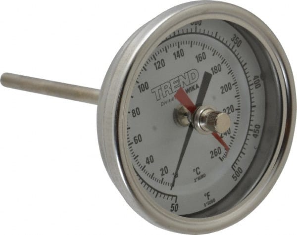 Bimetal Dial Thermometer: 50 to 500 ° MPN:30040A010G4MM