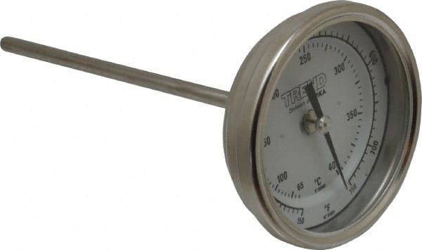 Bimetal Dial Thermometer: 150 to 750 ° MPN:30060A011G4