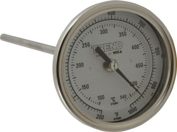 Bimetal Dial Thermometer: 200 to 1,000 ° MPN:52917647